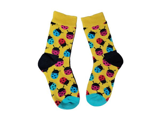 Ladybird in Yellow Socks Sockable Fundraising 