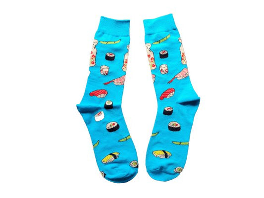 Sushi in Blue Socks Sockable Fundraising 