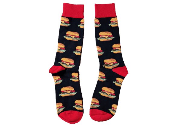 Hamburger Socks Sockable Fundraising 