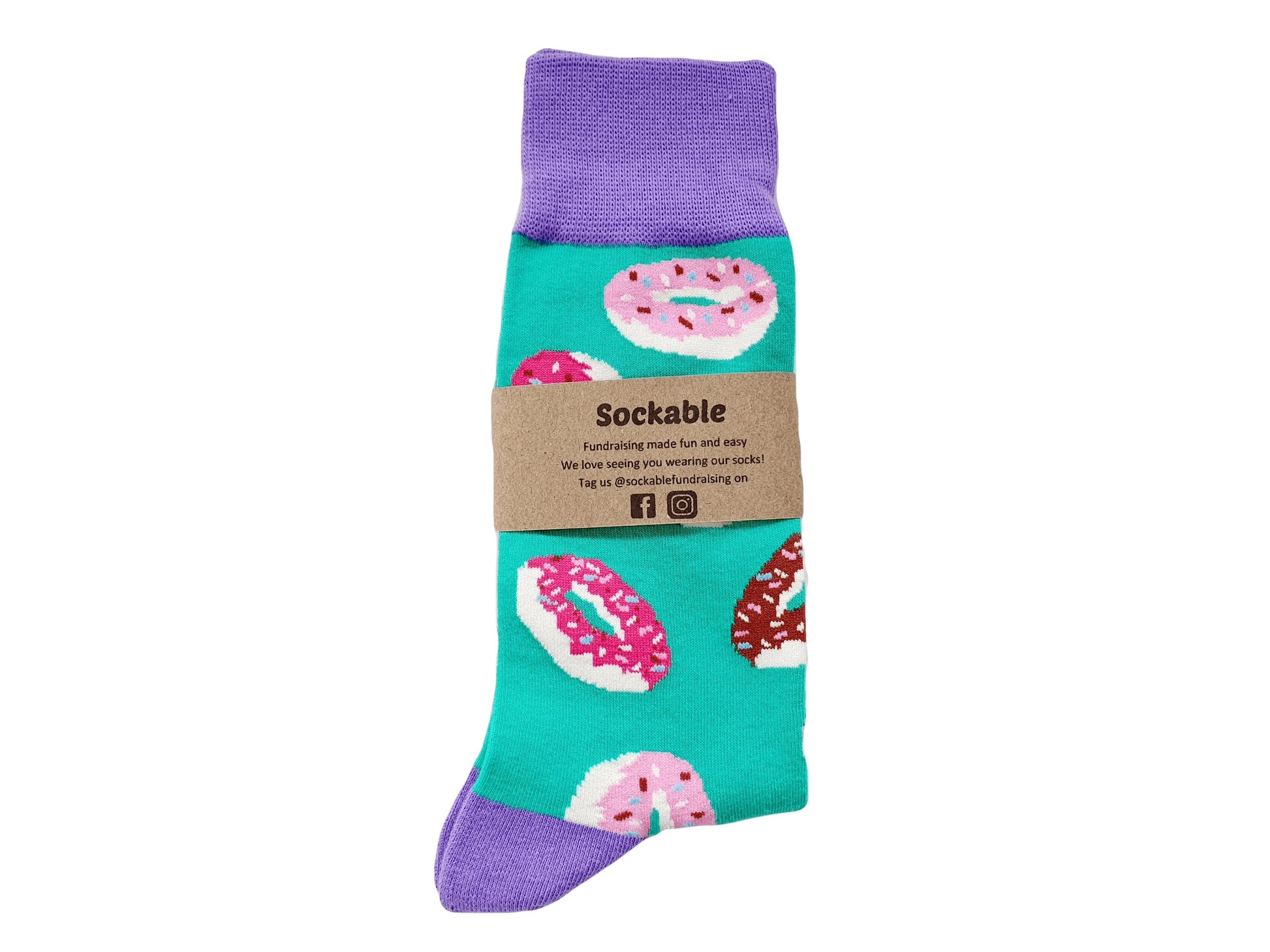 Donut Miss This Socks Sockable Fundraising 