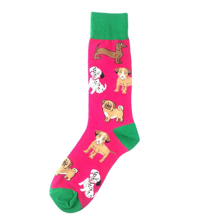 Pink Pups Socks
