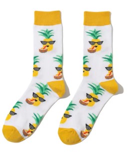 Summer Pineapple Socks