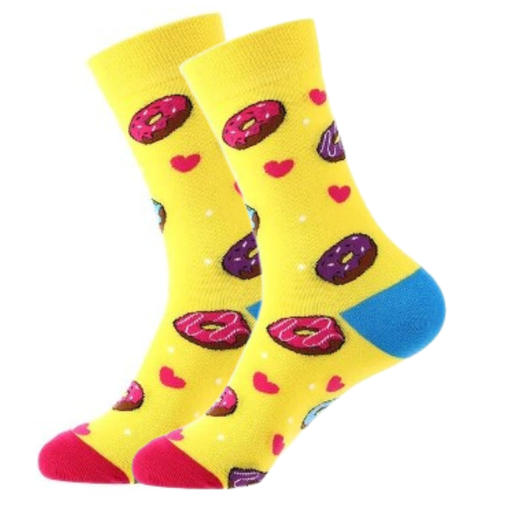 Summer Donut Socks