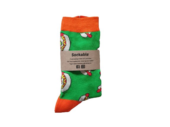 Hot Diggedy Dog Socks Sockable Fundraising 